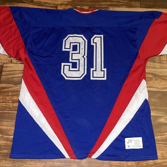 Vintage Green Bay USA Team Hockey Jersey RARE Size XL McCarthy Sorensen Athletic - Picture 7 of 9